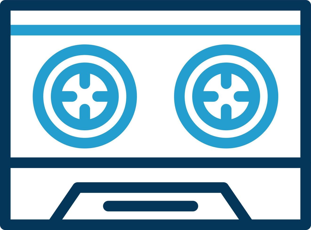 Cassette Vector Icon Design