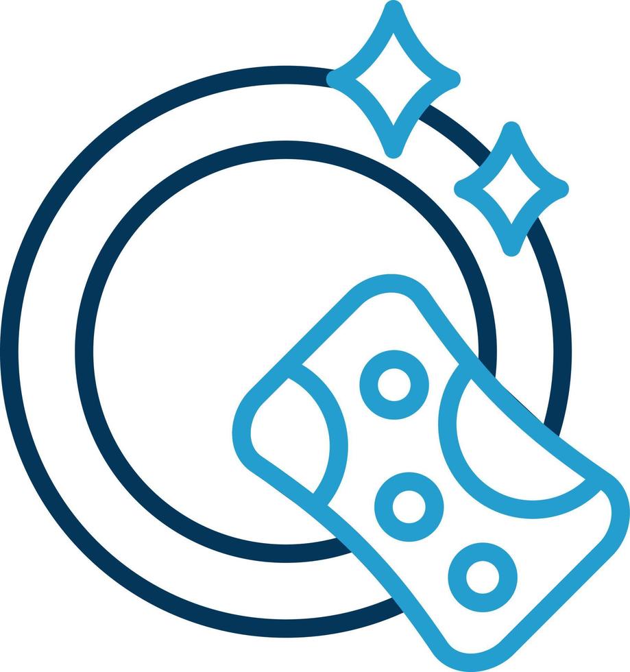 Washing Plate Vector Icon Design