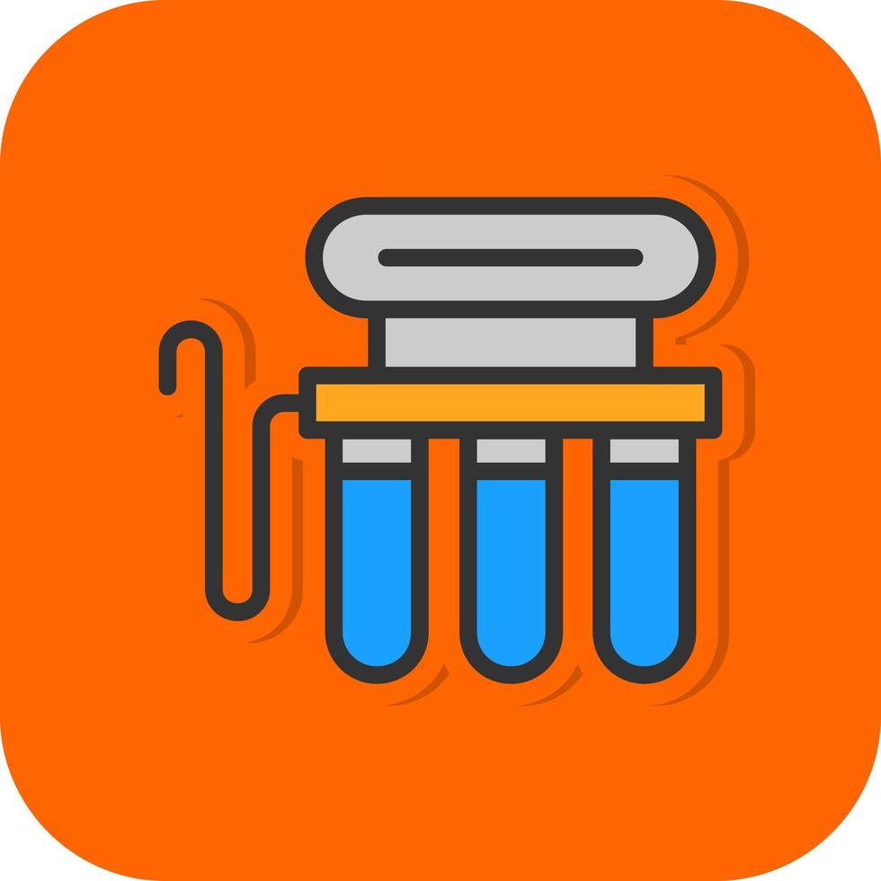 Water Filter Vector Icon Design