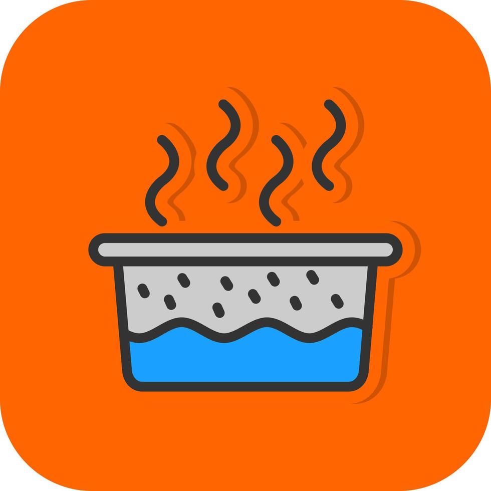 Hot Water Vector Icon Design