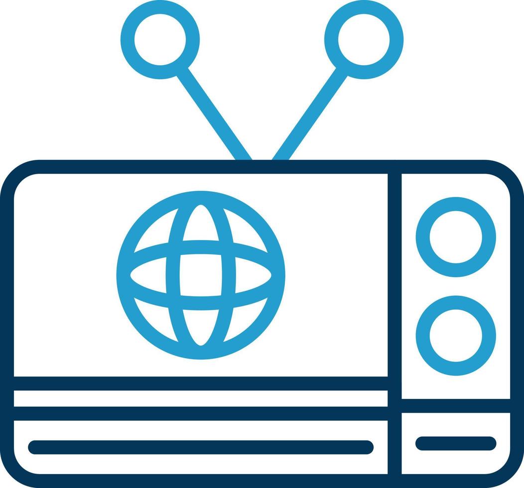 News Chanel Vector Icon Design