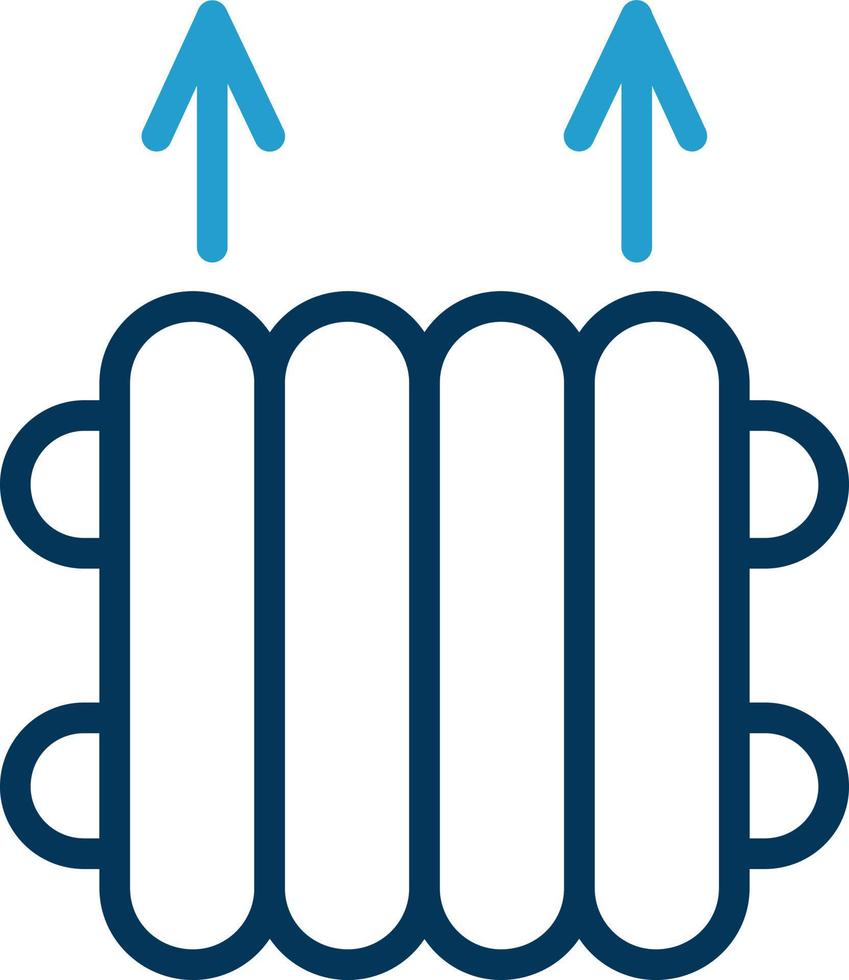 Radiator Vector Icon Design