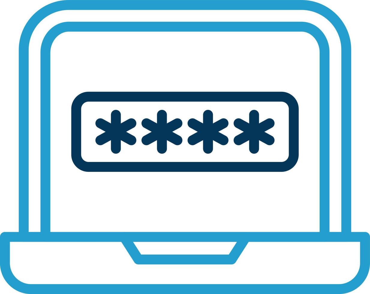 Login Vector Icon Design