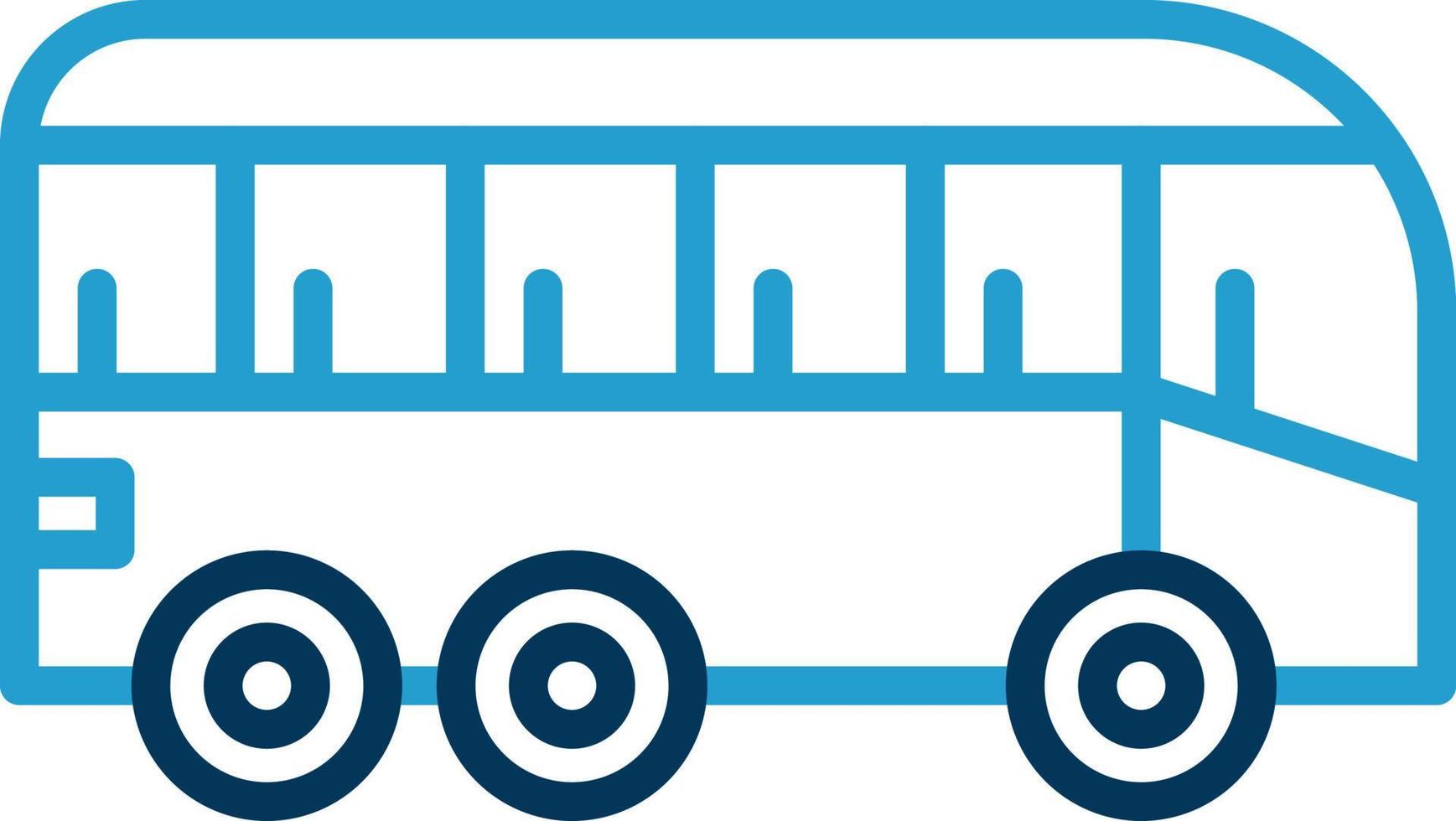 Public Transport Vector Icon Design