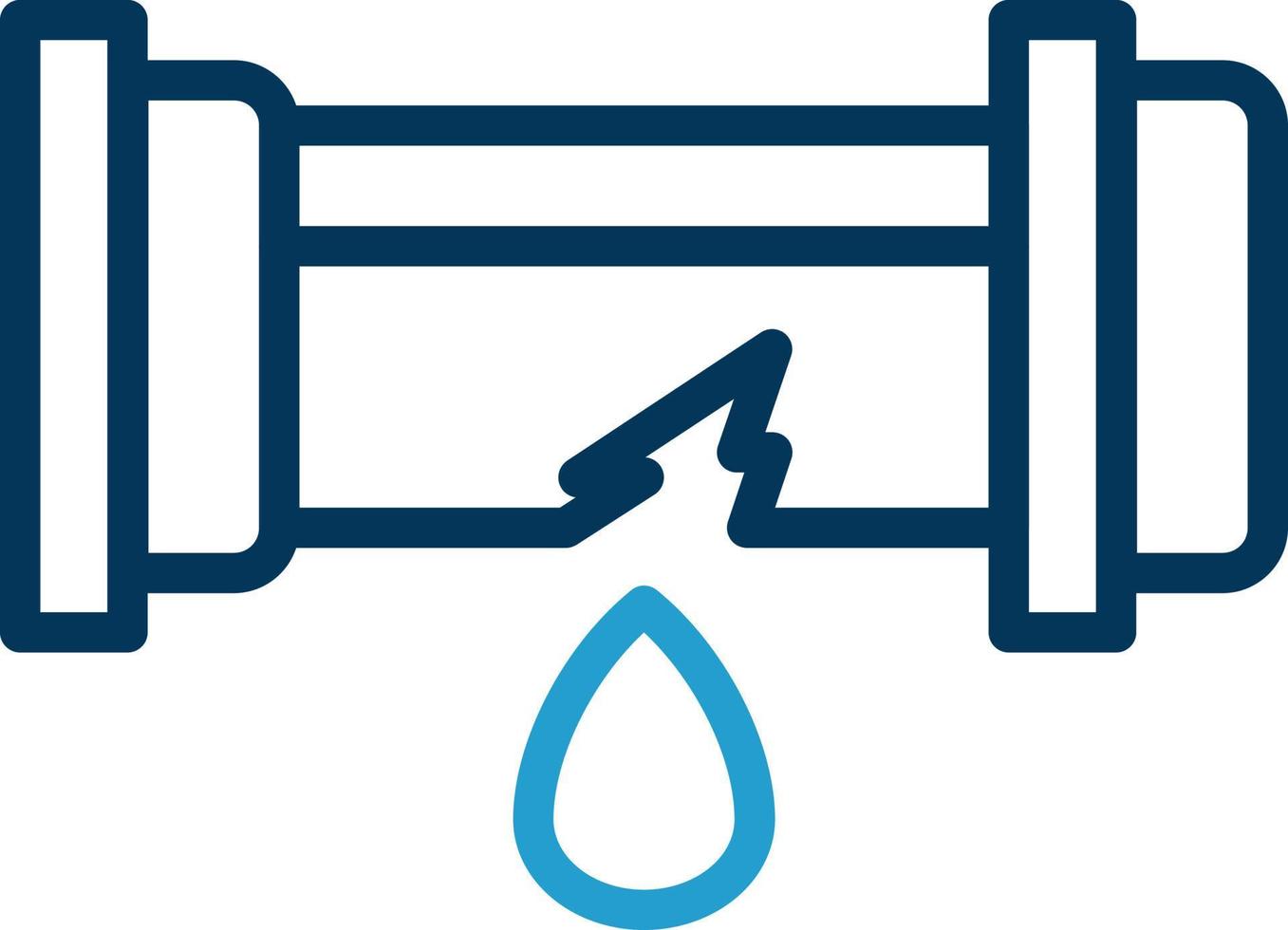 Leaking Vector Icon Design