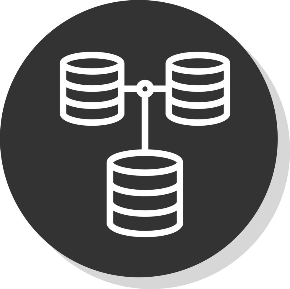 Database Vector Icon Design