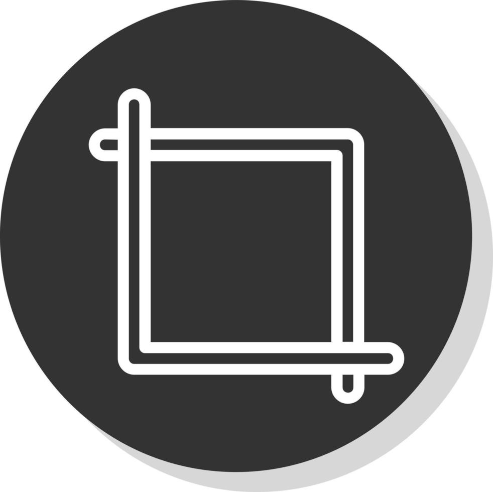 Crop Vector Icon Design