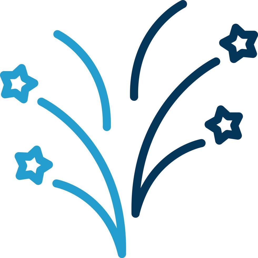 Fireworks Vector Icon Design