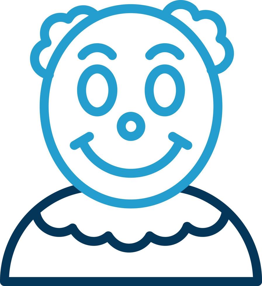 Clown Vector Icon Design