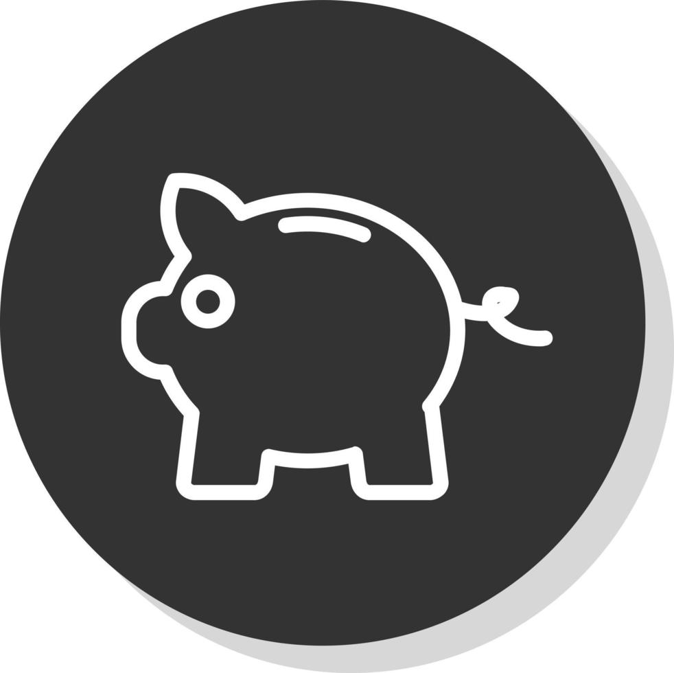 Piggy Bank Vector Icon Design 21039875 Vector Art at Vecteezy
