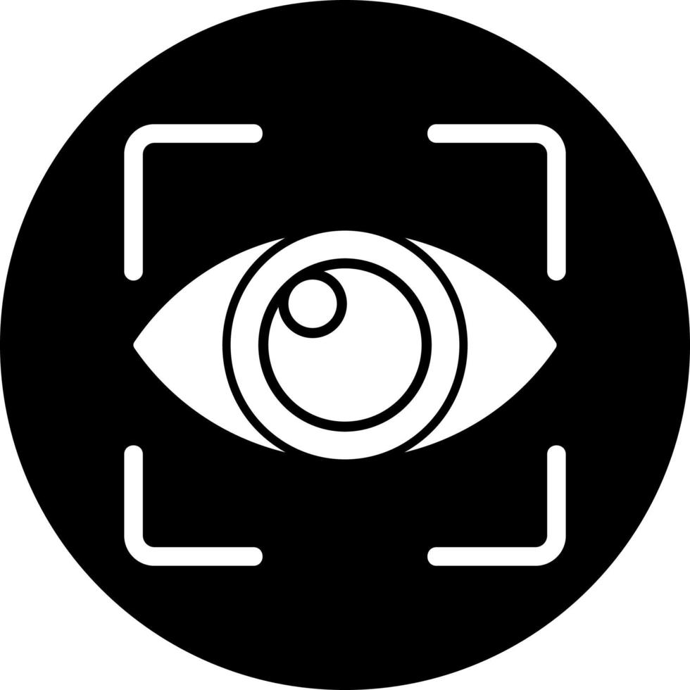 Eye Scanner Vector Icon