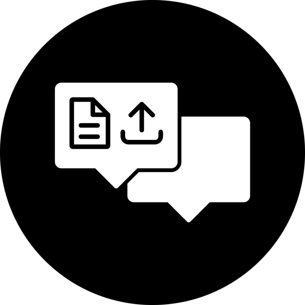 Send File Vector Icon