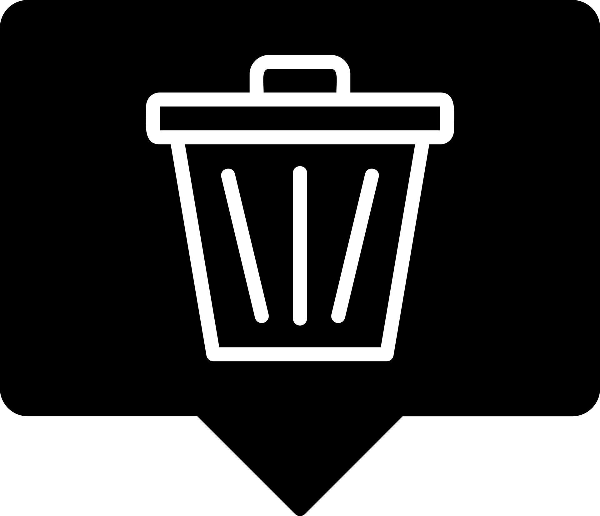 Delete Message Vector Icon 21040196 Vector Art at Vecteezy