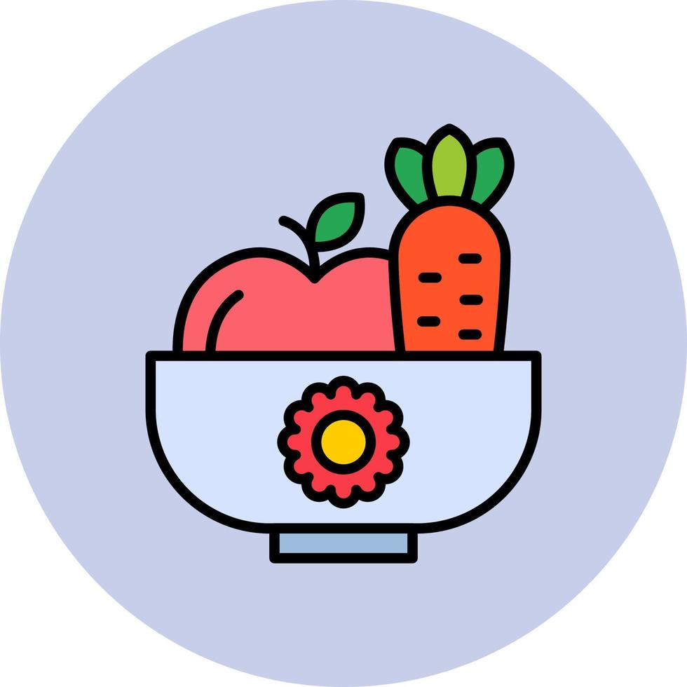 Healthy Food Vector Icon