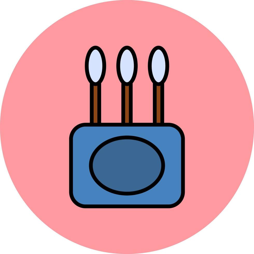 Cotton Buds Vector Icon