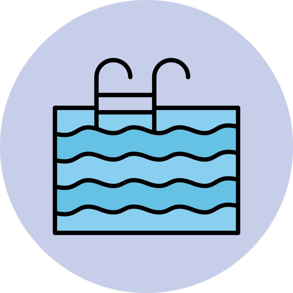 Swimming Pool Vector Icon