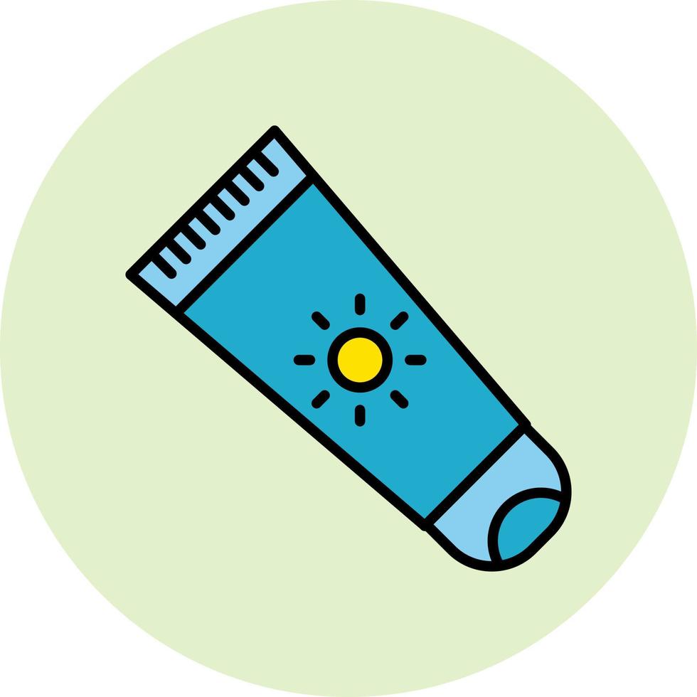 Sunblock Vector Icon