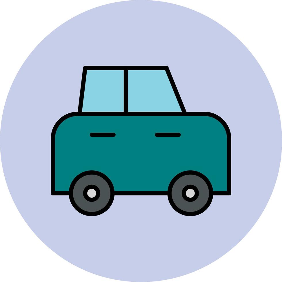 Toy Car Vector Icon