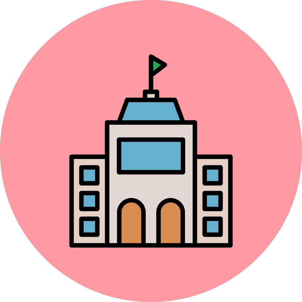 School Vector Icon