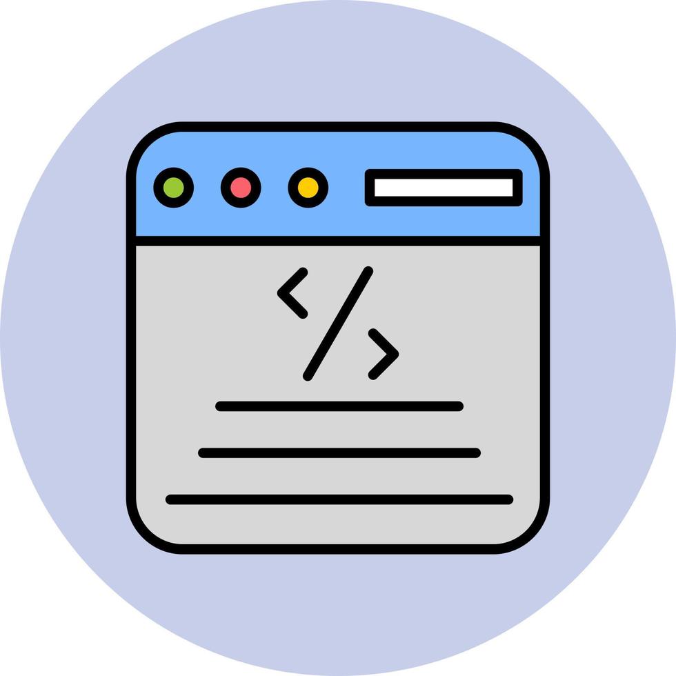 Coding Vector Icon