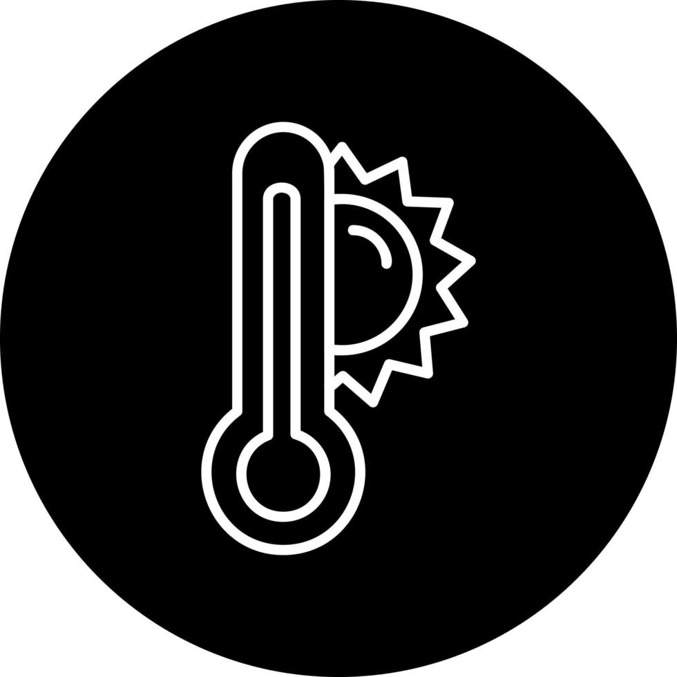 High Temperature Vector Icon