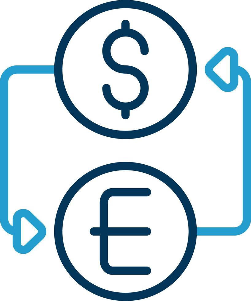 Currency Exchange Vector Icon Design