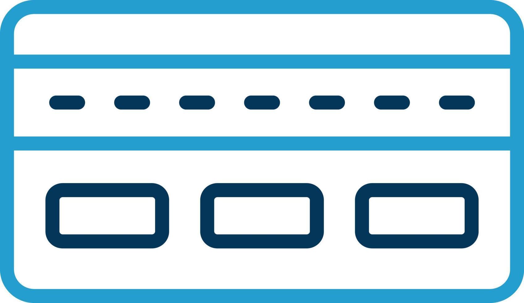 Credit Card Vector Icon Design