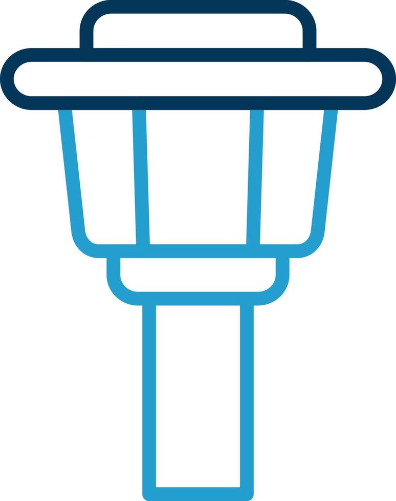 Control Tower Vector Icon Design