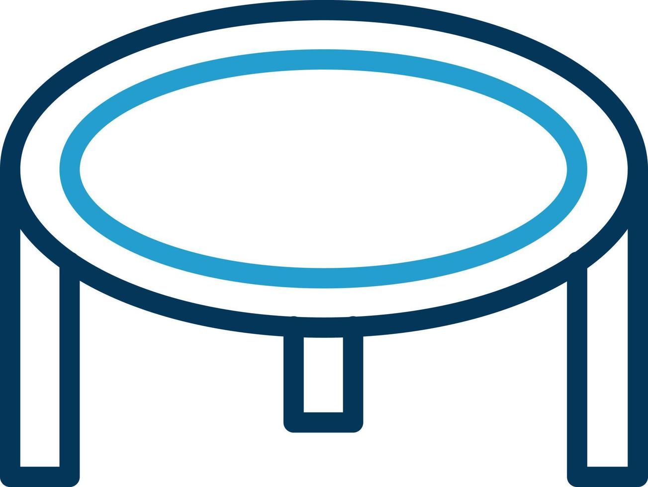 Trampoline Vector Icon Design