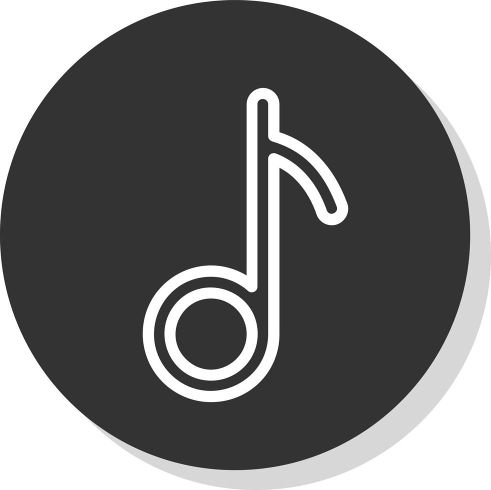 diseño de icono de vector de música