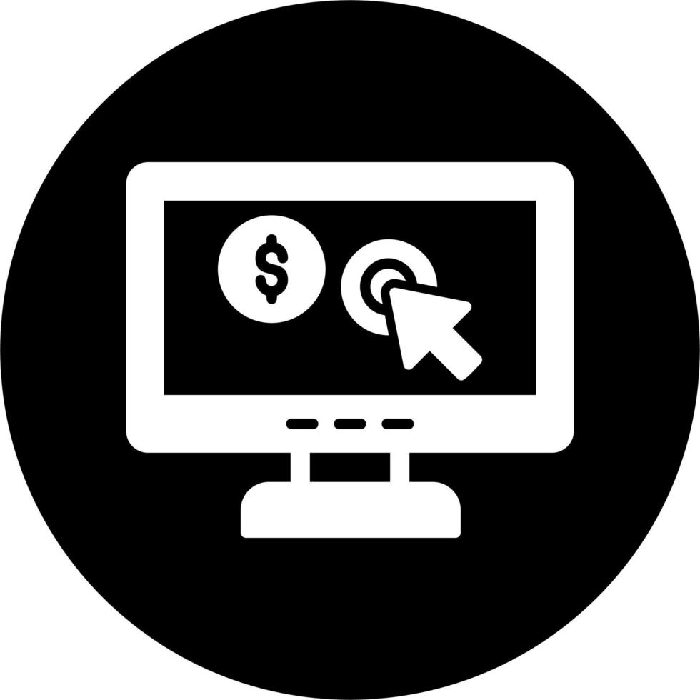 Pay Per Click Vector Icon