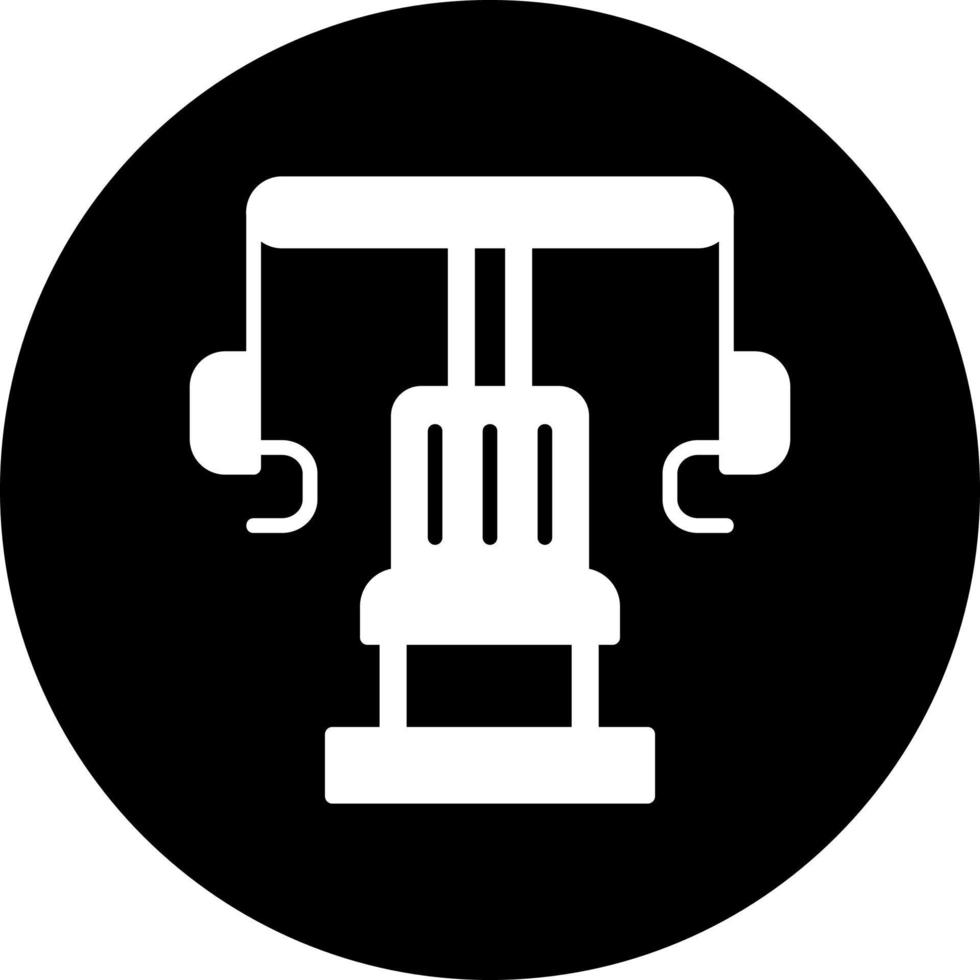 Bench press Vector Icon