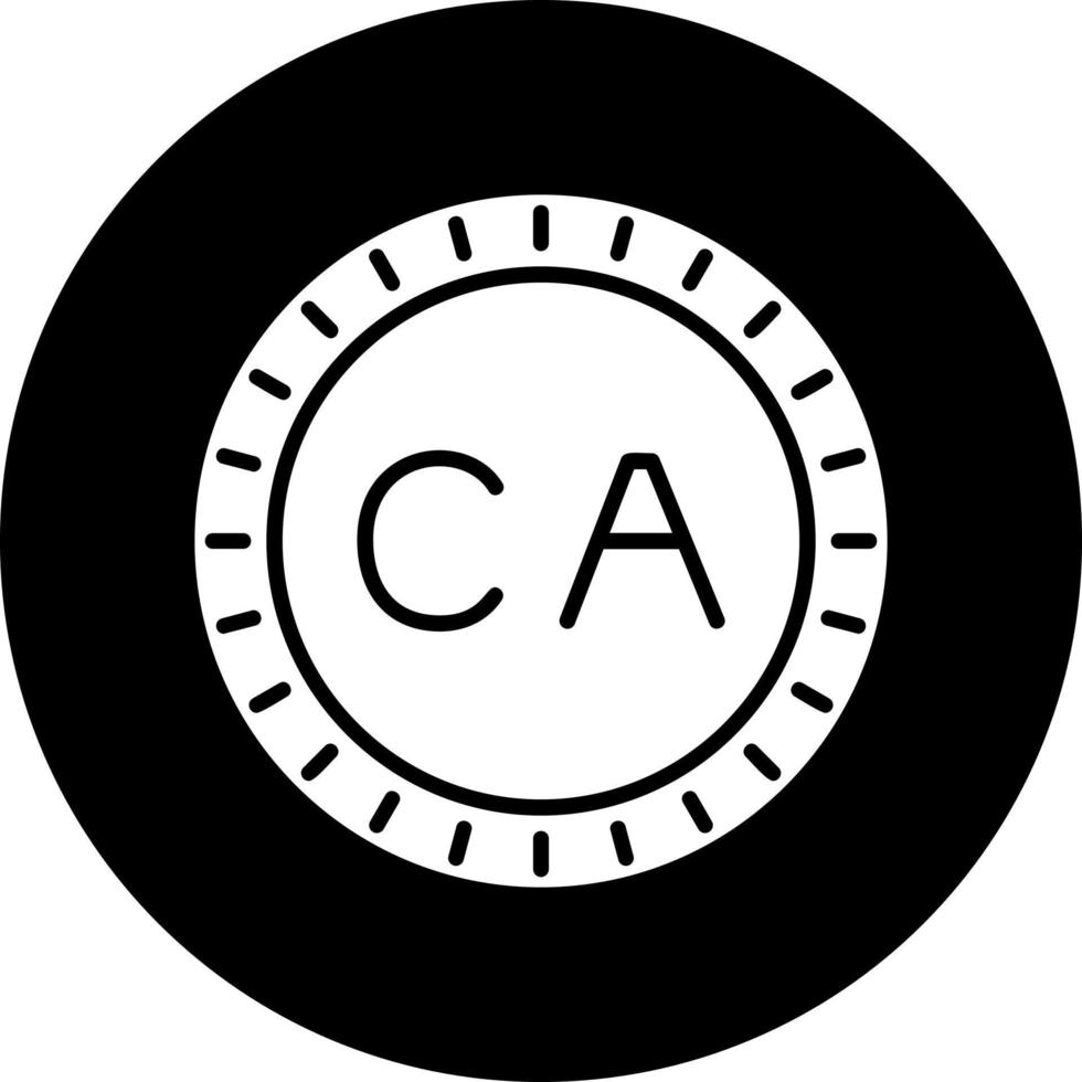 Canada Dial code Vector Icon