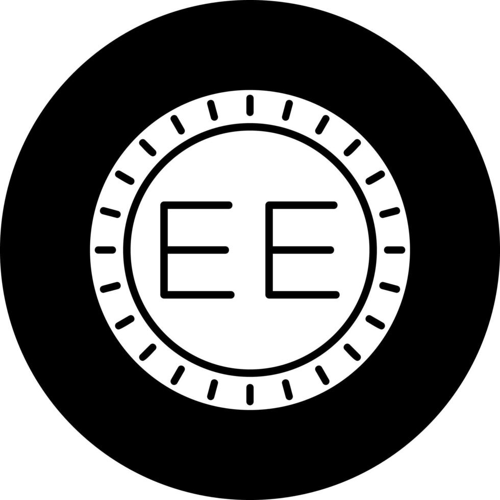 Estonia Dial code Vector Icon