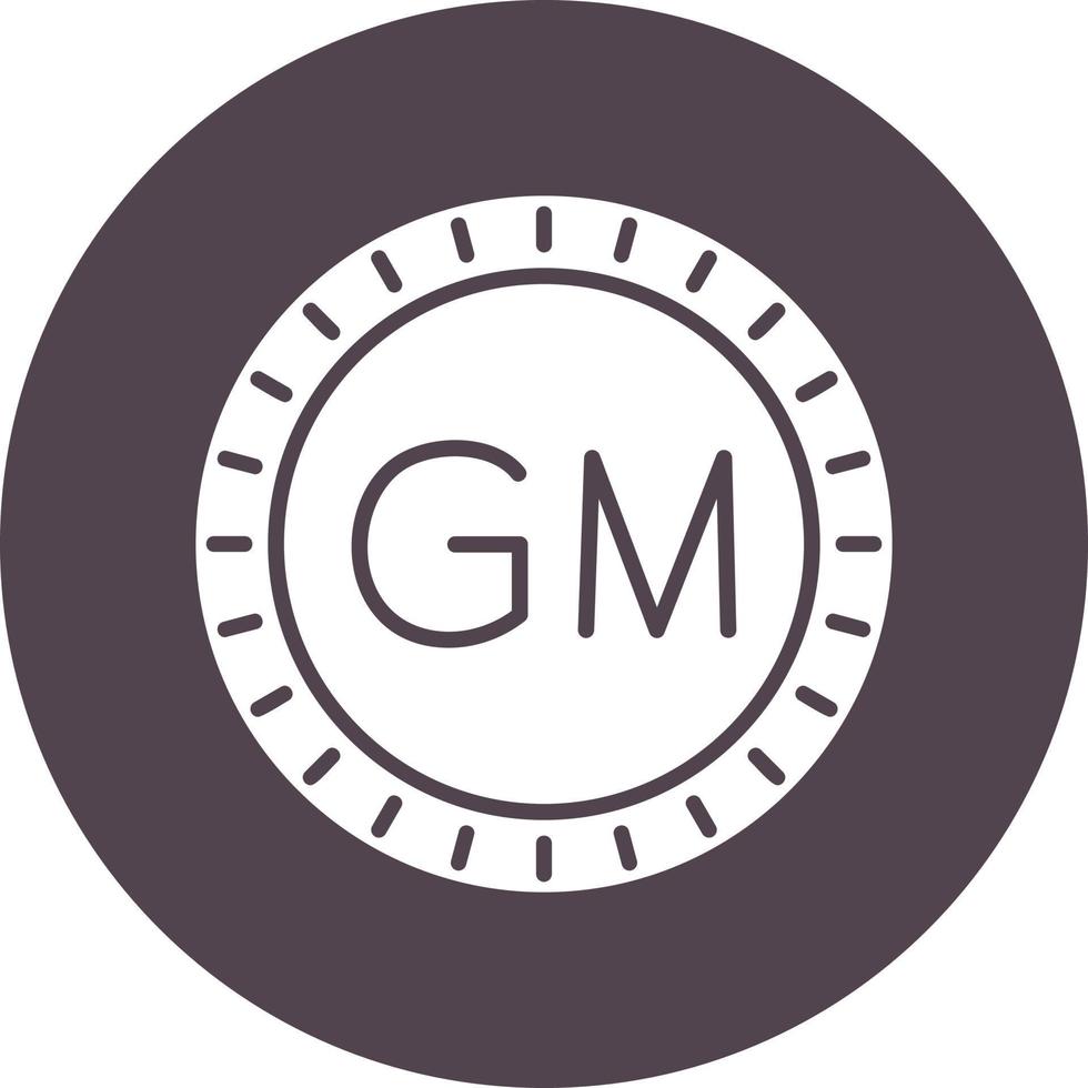 Gambia Dial code Vector Icon