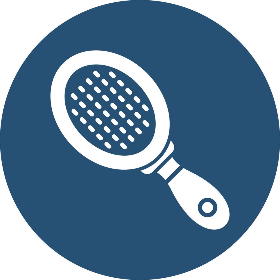 Hair Brush Vector Icon