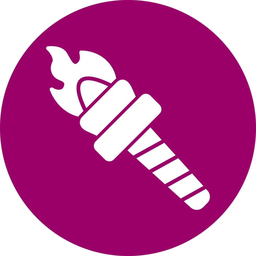 Torch Vector Icon