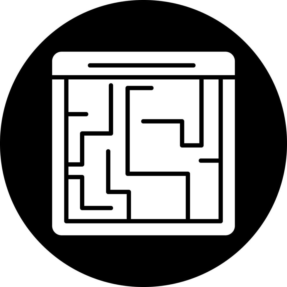 Labyrinth Vector Icon