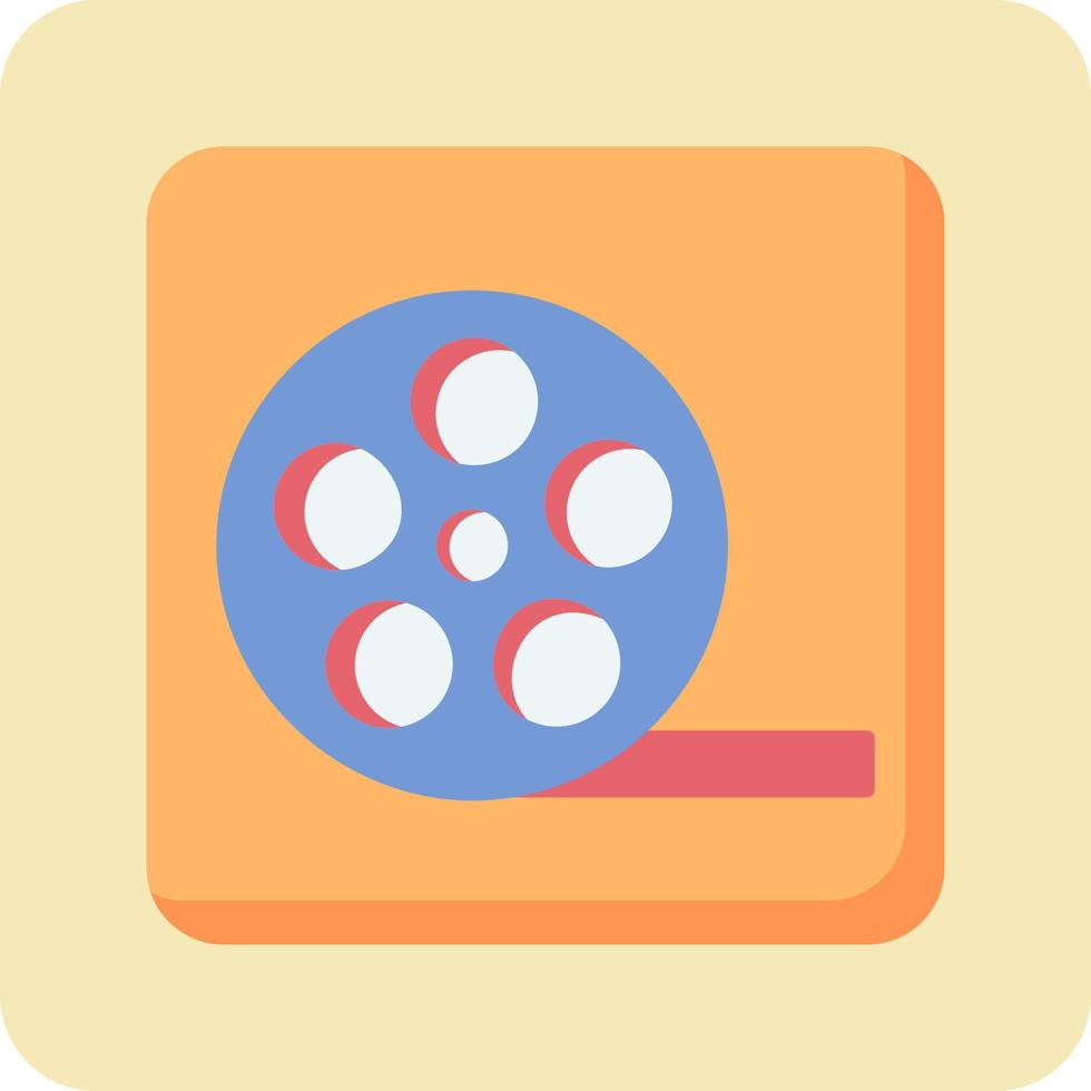 Movie reel Vector Icon