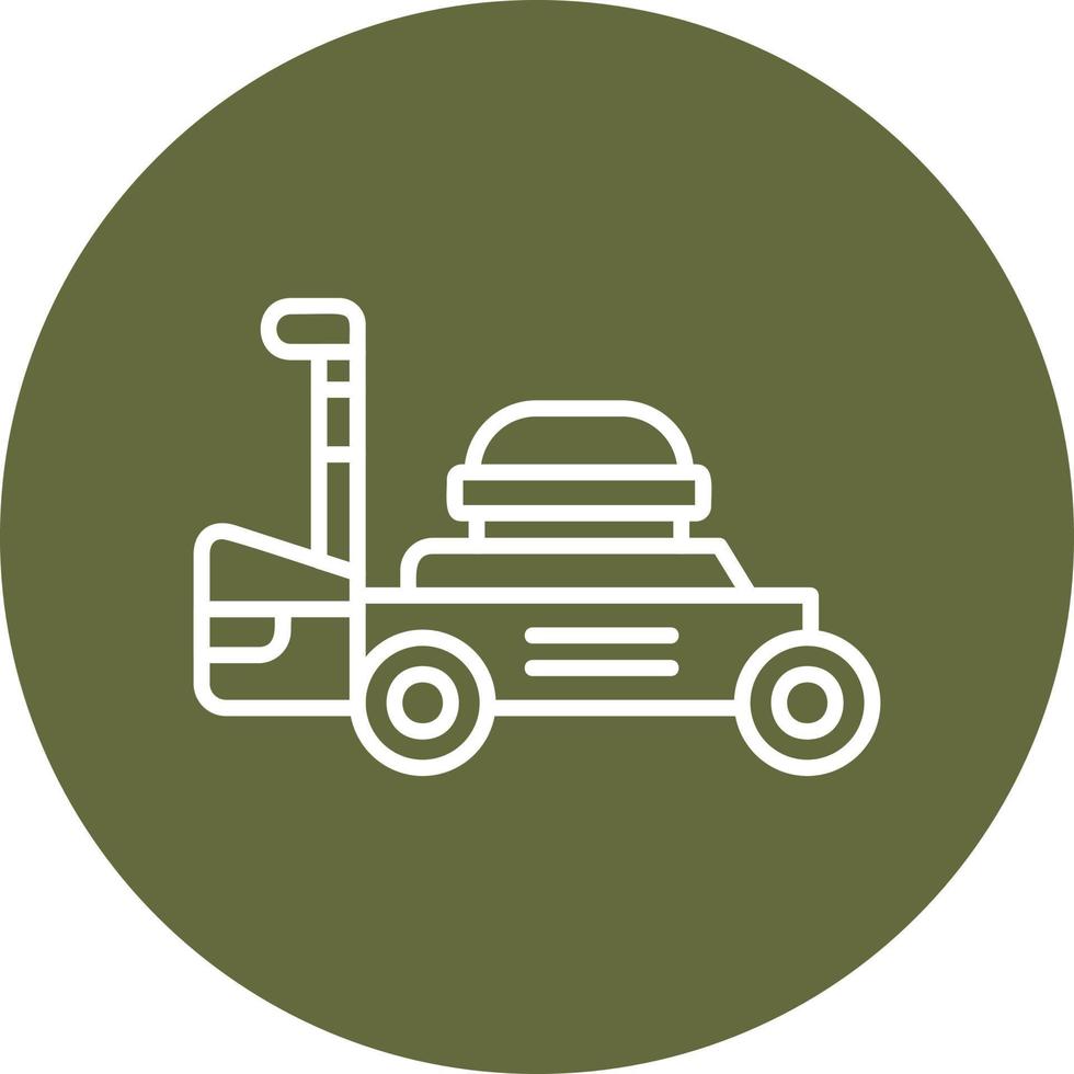 Lawn Mower Vector Icon