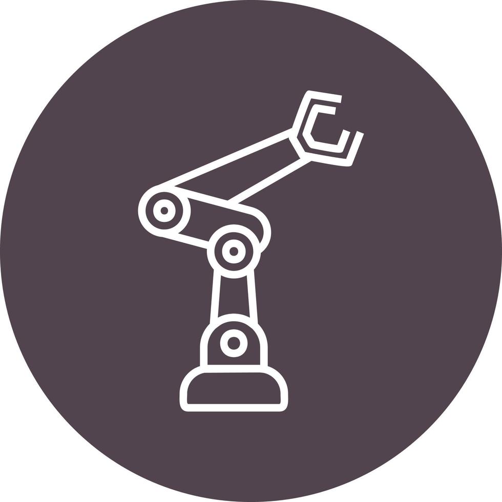 Robot Arm Vector Icon