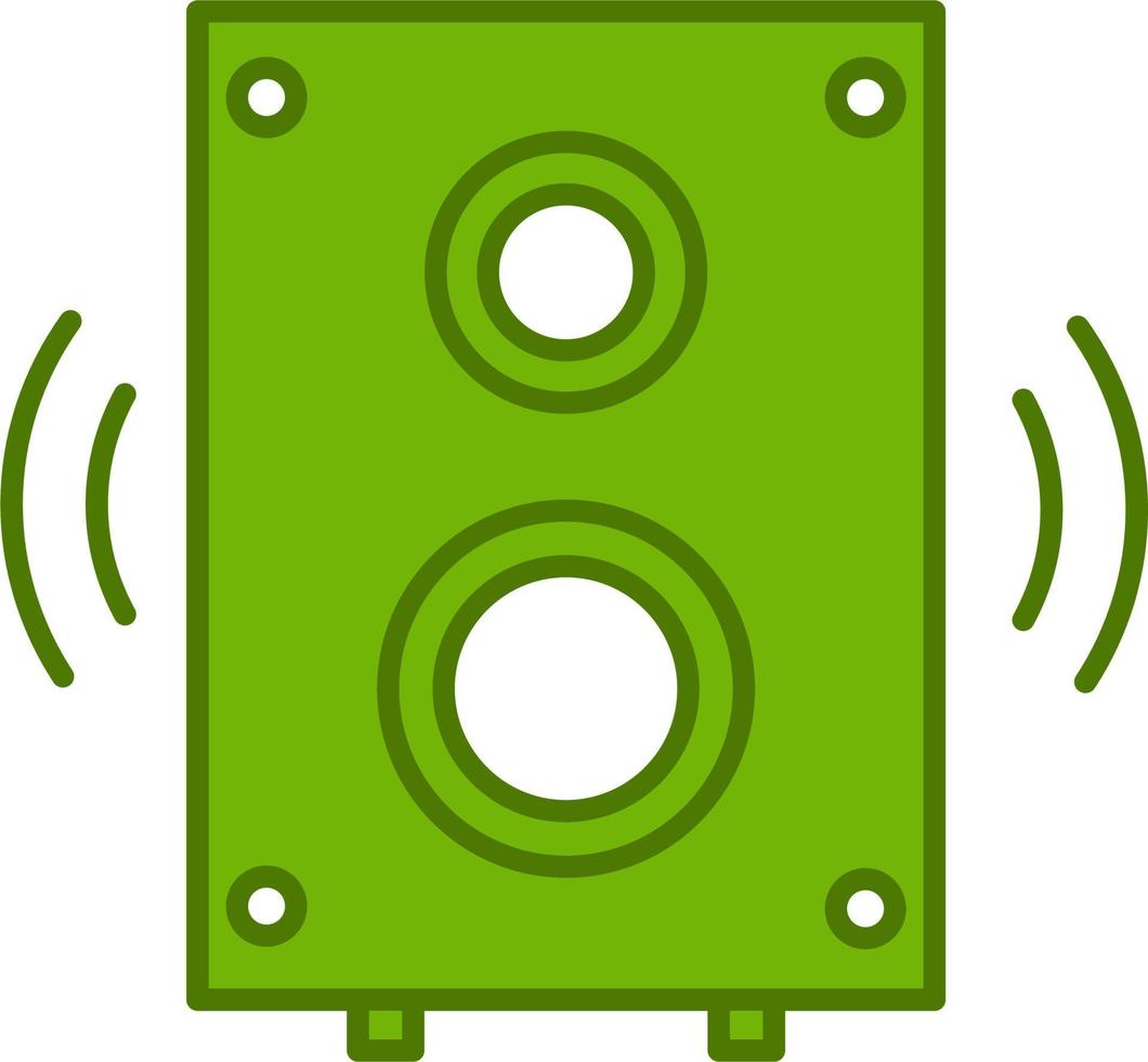 icono de vector de altavoz