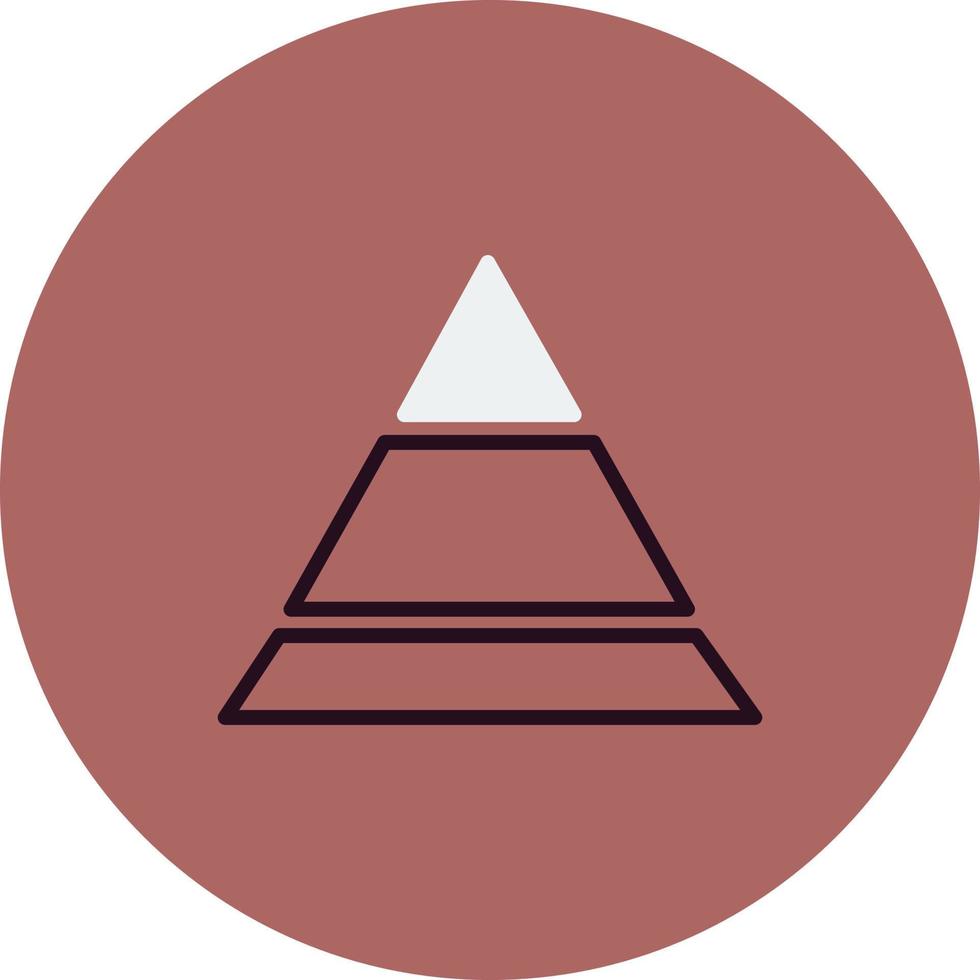 Pyramindchart Vector Icon