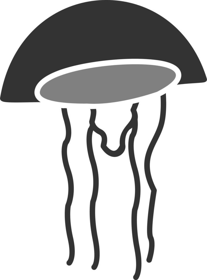 Jelly Fish Vector Icon