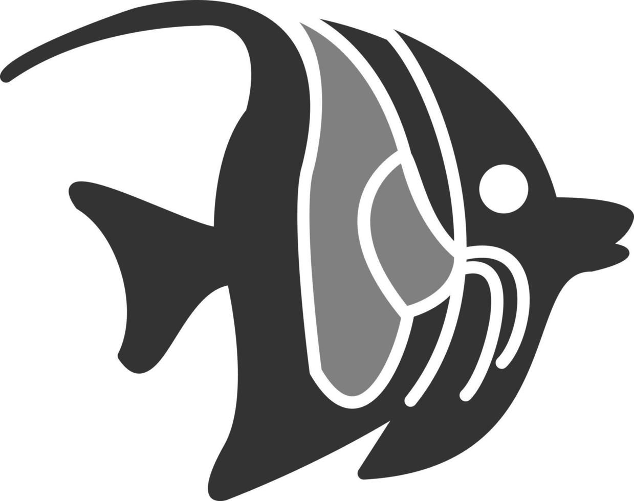 Butterfly Fish Vector Icon