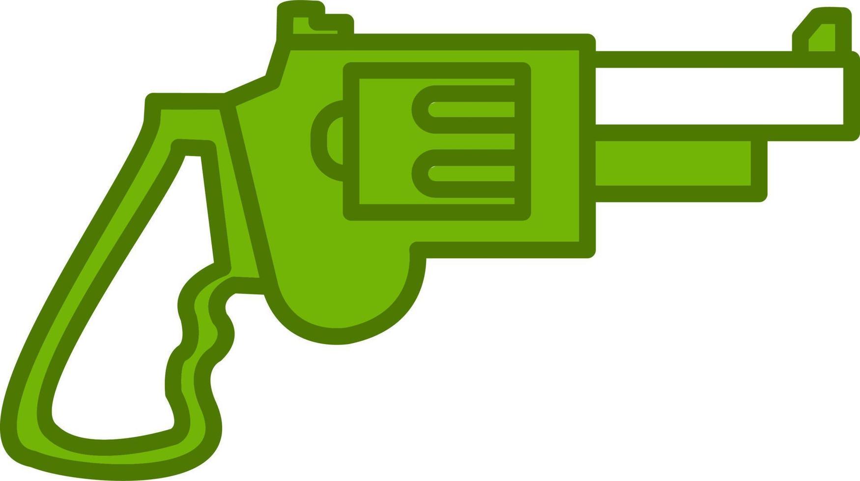 icono de vector de pistola