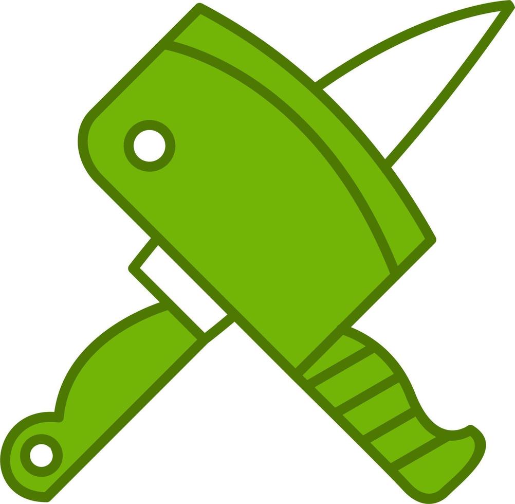 Cleaver Knife Vector Icon