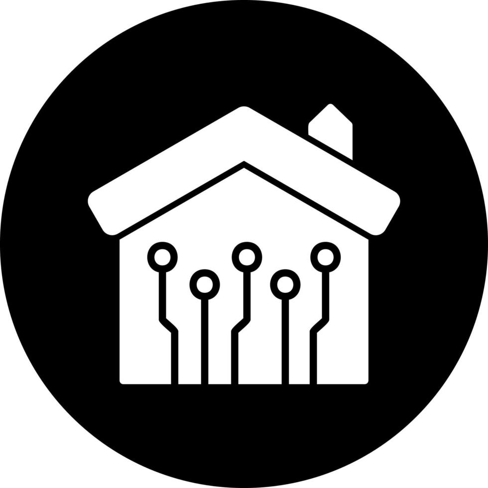 Smart house Vector Icon