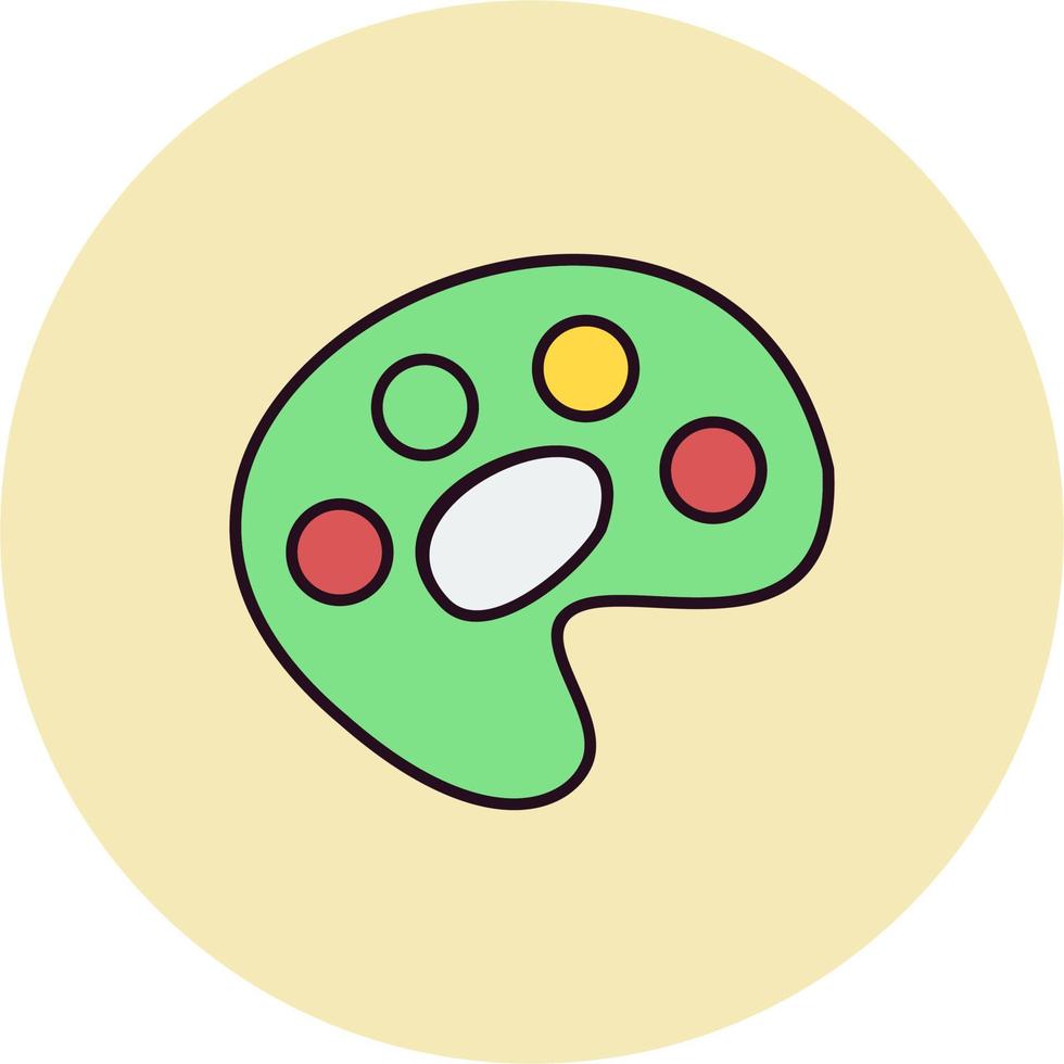 Palette Vector Icon