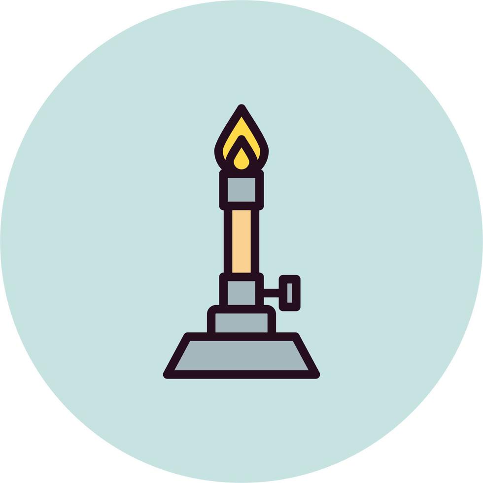 Bunsen Burner Vector Icon